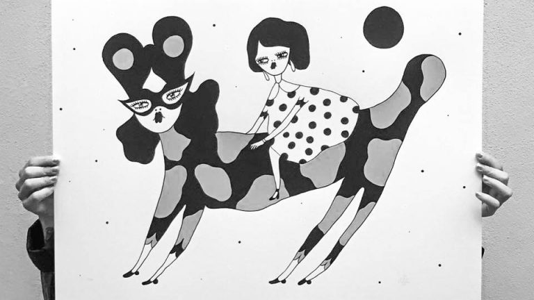 La Fille Bertha performance cover