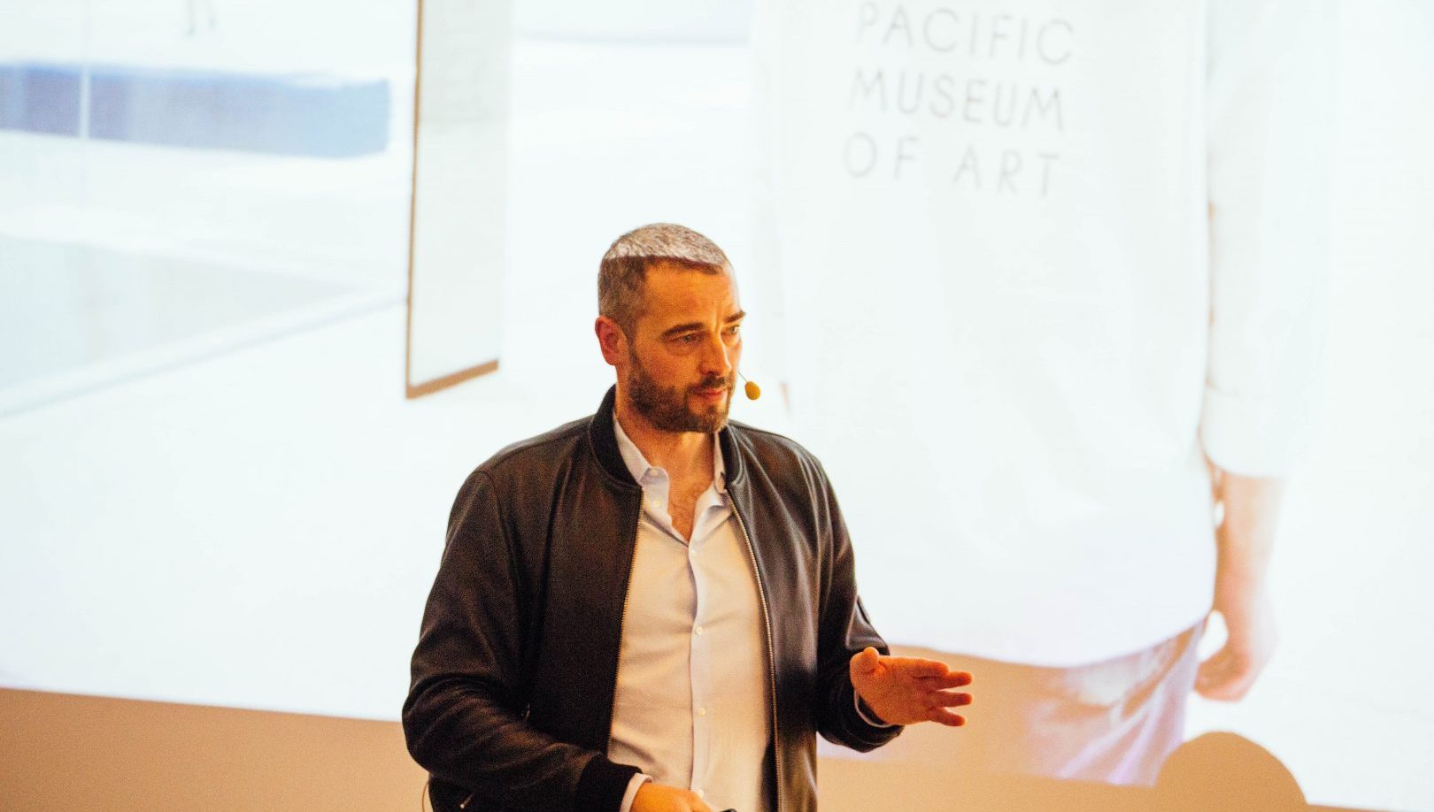 example of a talk during Graphic Days Torino vol.03